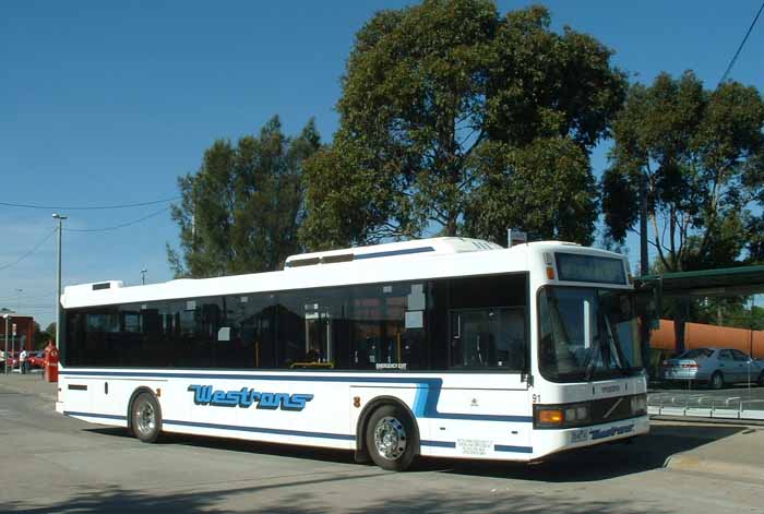 Westrans Volvo B12BLE Volgren CR221L 91